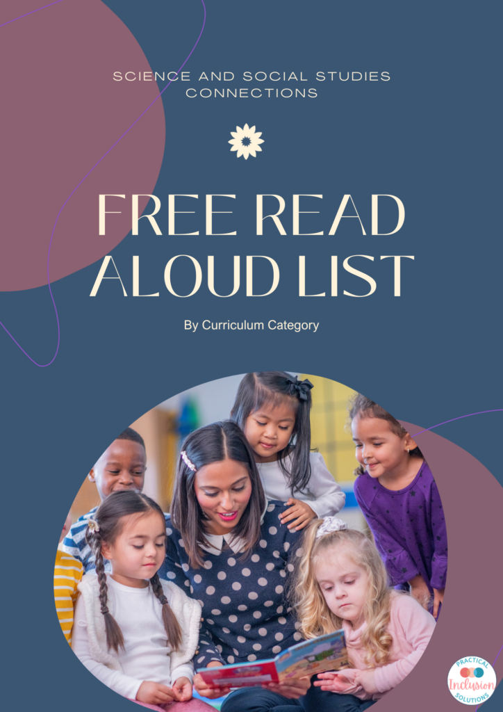 pdf cover with Free Read Aloud List as the title